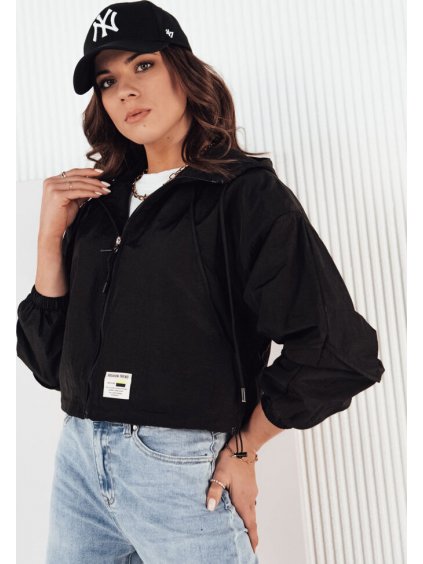 Čierna crop bunda ISCAR