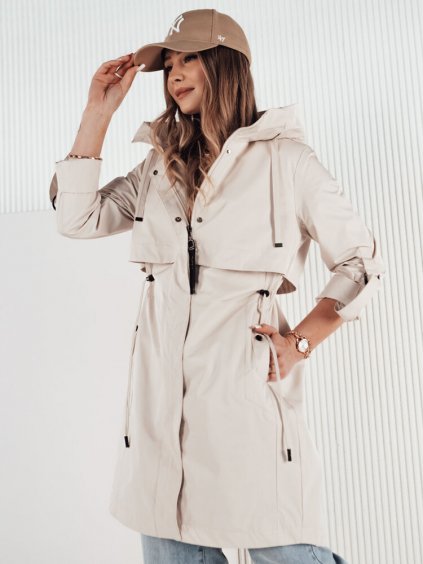 Svetlobéžová prechodná parka NOCITO