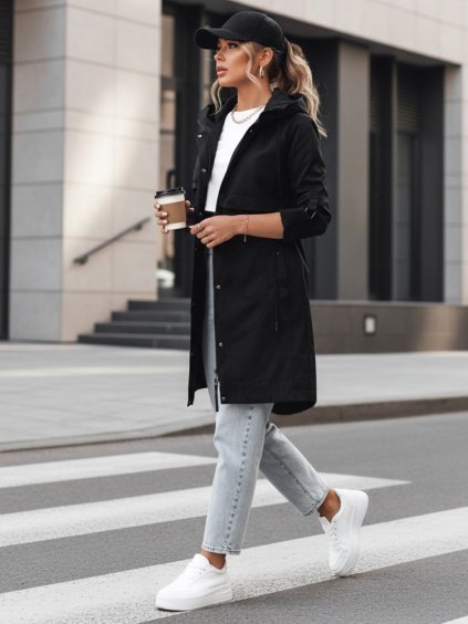 Čierna prechodná parka NOCITO