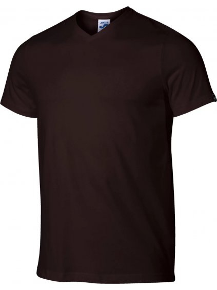 TMAVOHNEDÉ PÁNSKE TRIČKO JOMA VERSALLES SHORT SLEEVE TEE