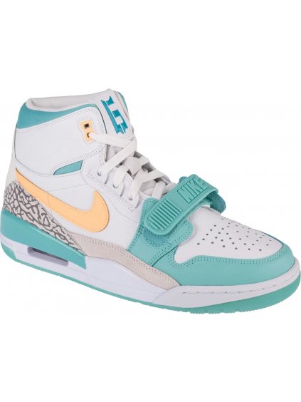 BIELO-MINTOVÉ ČLENKOVÉ TENISKY NIKE AIR JORDAN LEGACY 312