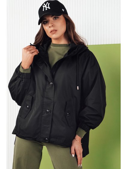 Čierna prechodná bunda BELART
