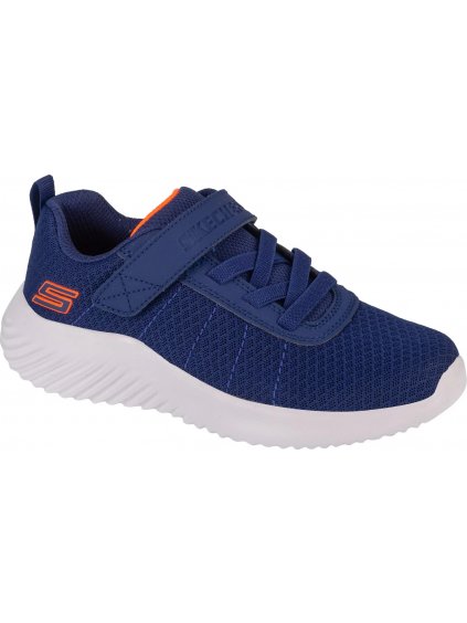 TMAVOMODRÉ CHLAPČENSKÉ TENISKY SKECHERS BOUNDER - BARONIK