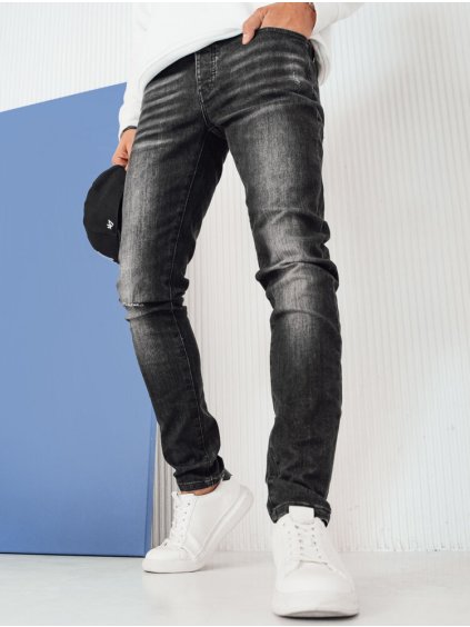 Čierne pánske džínsy