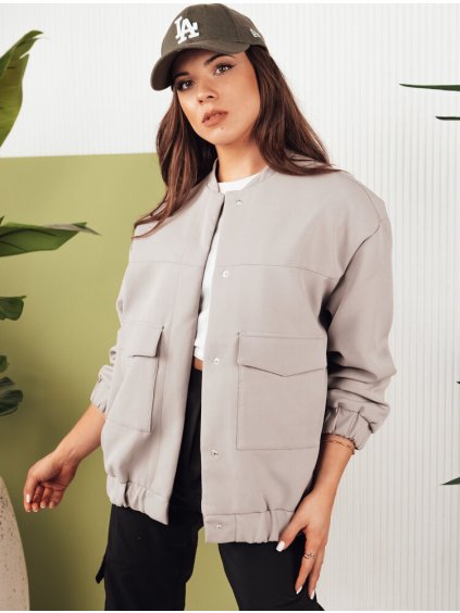 Svetlosivá prechodná bunda QUESI