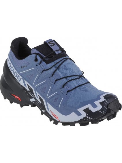 SIVÉ DÁMSKE TRAILOVÉ TENISKY SALOMON SPEEDCROSS 6 GTX W