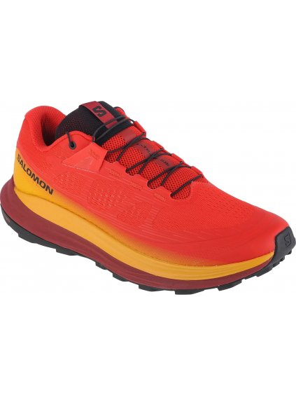 ČERVENÉ TREILOVÉ TENISKY SALOMON ULTRA GLIDE 2