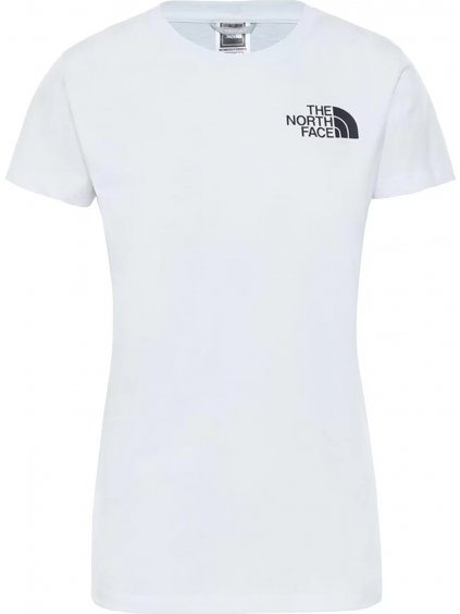 BIELE BAVLNENÉ TRIČKO THE NORTH FACE W HALF DOME TEE