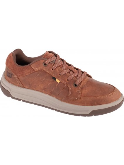 Hnedé kožené pánske tenisky Caterpillar Apa Cush