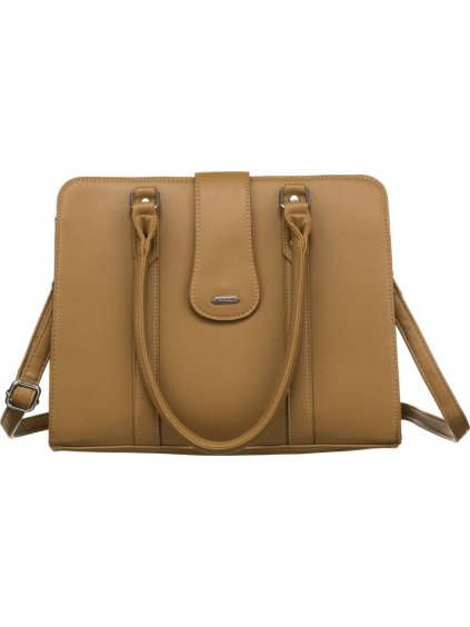 Rovicky hnedá elegantná shopper kabelka