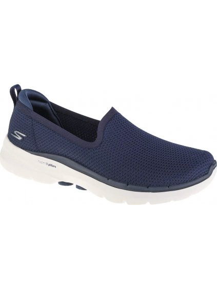 TMAVOMODRÉ DÁMSKE TENISKY SKECHERS GO WALK 6 - CLEAR VIRTUE