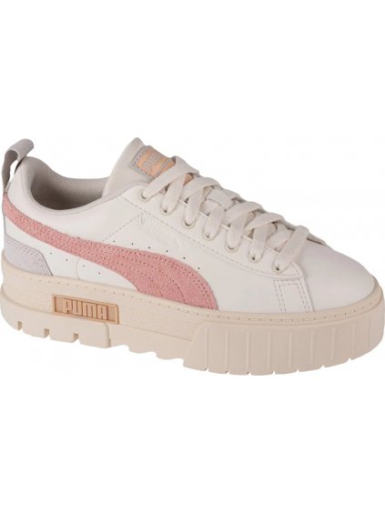 Biele tenisky na platforme Puma Mayze Classic Wmns