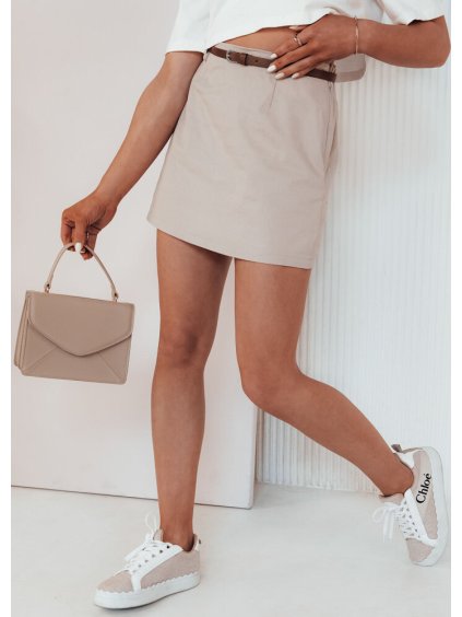 Béžová minisukňa DANIZ