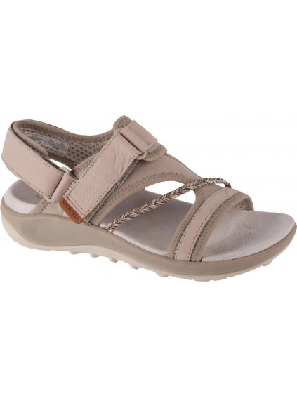 BÉŽOVÉ ŠPORTOVÉ SANDÁLE MERRELL TERRAN 4 BACKSTRAP W SANDAL