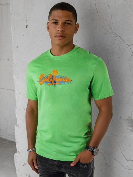 Zelené tričko s potlačou