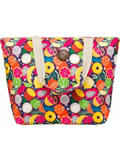 Farebná vzorovaná plážová taška