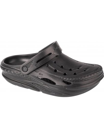 Čierne nazuváky na platforme Crocs Off Grid Clog