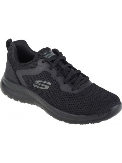 ČIERNE DÁMSKE TENISKY SKECHERS BOUNTIFUL-QUICK PATH