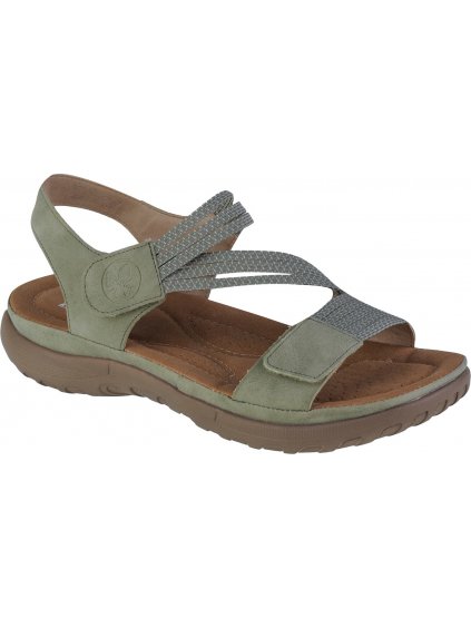 ZELENÉ DÁMSKE SANDÁLE RIEKER SANDALS