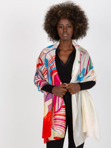 Farebná lesklá šatka