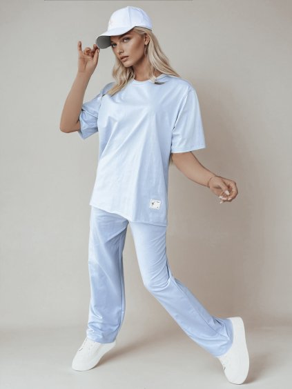 Svetlomodrá súprava trička a teplákov BLISES