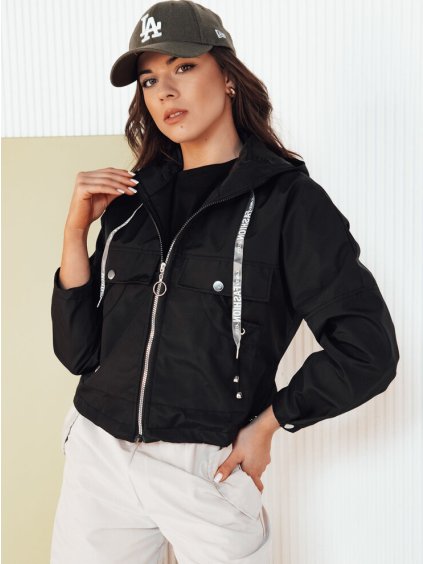 Čierna prechodná jarná bunda FERTI