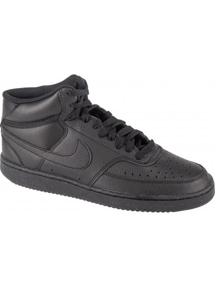 ČIERNE ČLENKOVÉ TENISKY NIKE COURT VISION MID