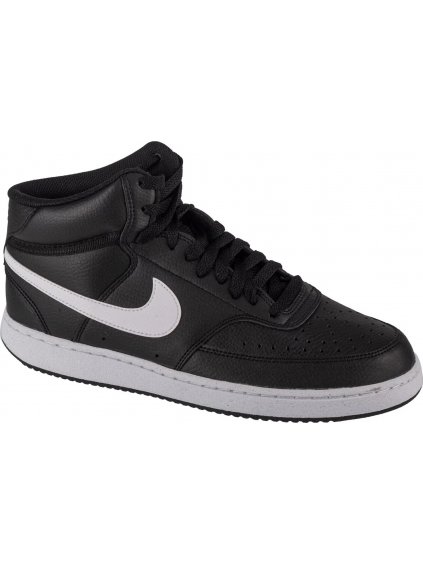 ČIERNE ČLENKOVÉ TENISKY NIKE COURT VISION MID