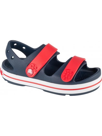 Tmavomodré chlapčenské nazuváky Crocs Crocband Cruiser Sandal K