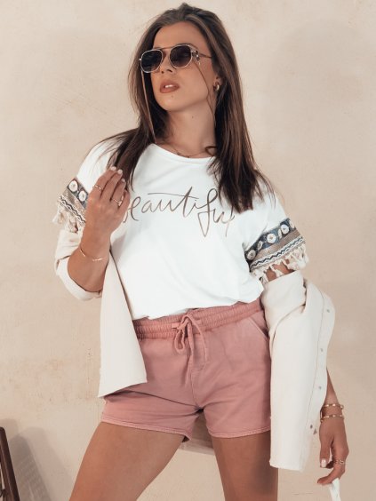 Ružové kraťase CITYCHIC