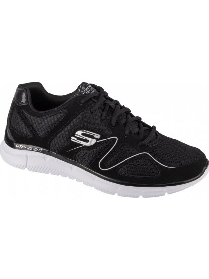 Čierne pánske tenisky Skechers Verse - Flash Point