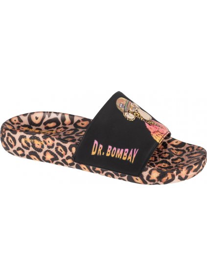 Pánske leopardie šľapky Skechers Snoop Dogg Hyper Slide - Dr. Bombay