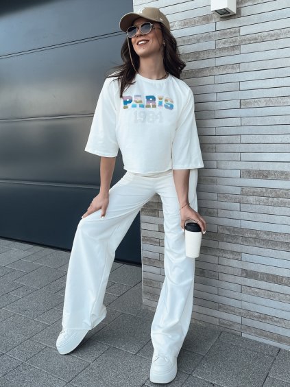 Smotanová súprava trička a nohavíc MILEKAN