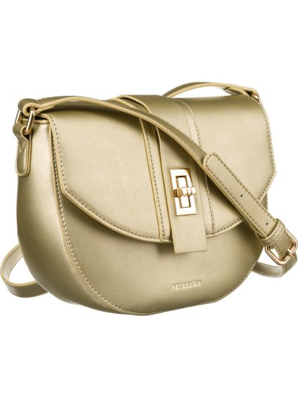 Peterson Zlatá crossbody kabelka v tvare podkovy