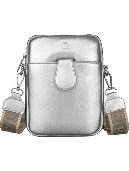 Rovicky Strieborná crossbody taška