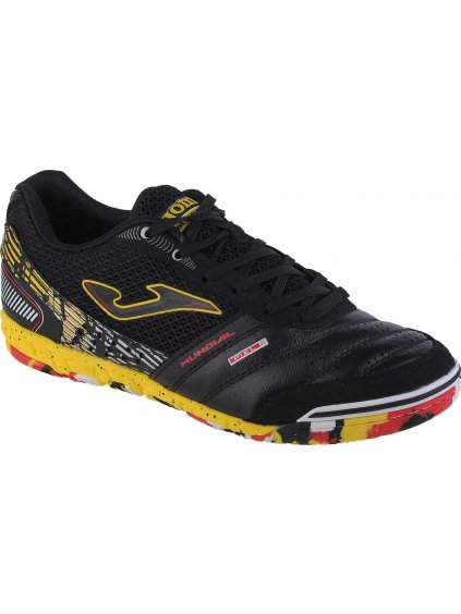 Čierne sálové topánky na futbal Joma Mundial 2331 IN