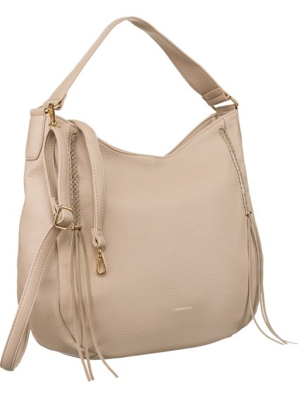 Peterson Béžová priestranná messenger taška