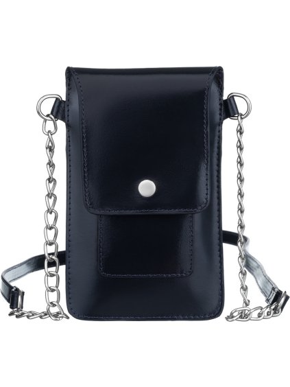 4U Cavaldi Tmavomodrá mini peňaženka cez rameno M767