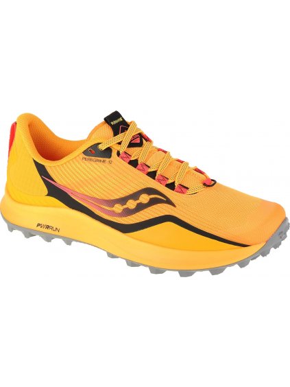 Oranžové pánske tenisky Saucony Peregrine 12