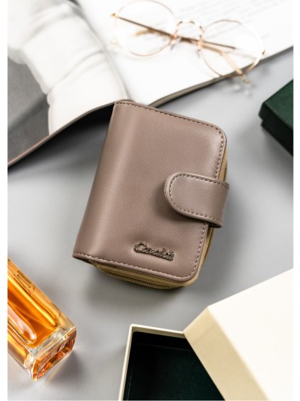 4U Cavaldi Béžová malá peňaženka M771