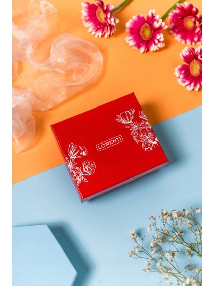 Lorenti strieborná kožená peňaženka S299