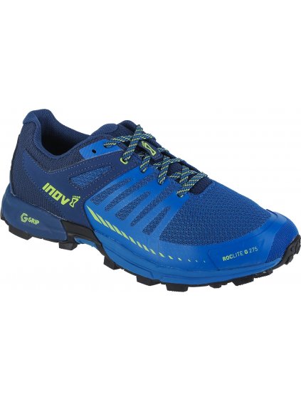 Modré pánske trailové topánky Inov-8 Roclite G 275 V2