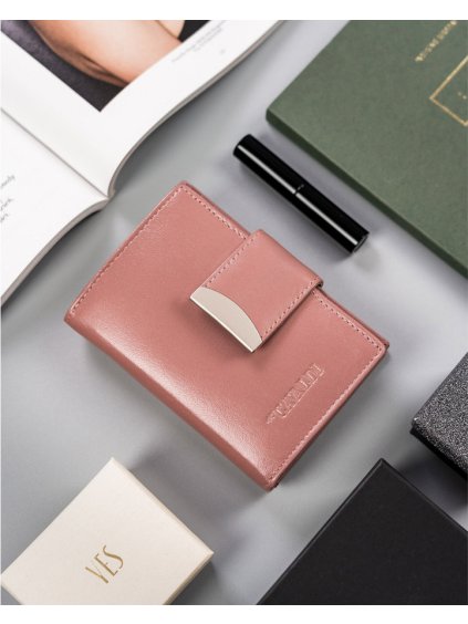 4U Cavaldi ružová dámska kožená peňaženka M778