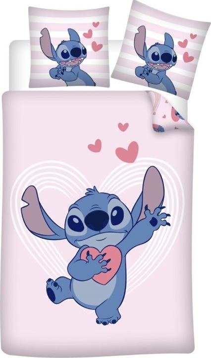 Stich svetloružové dievčenské obliečky Veľkosť: ONE SIZE