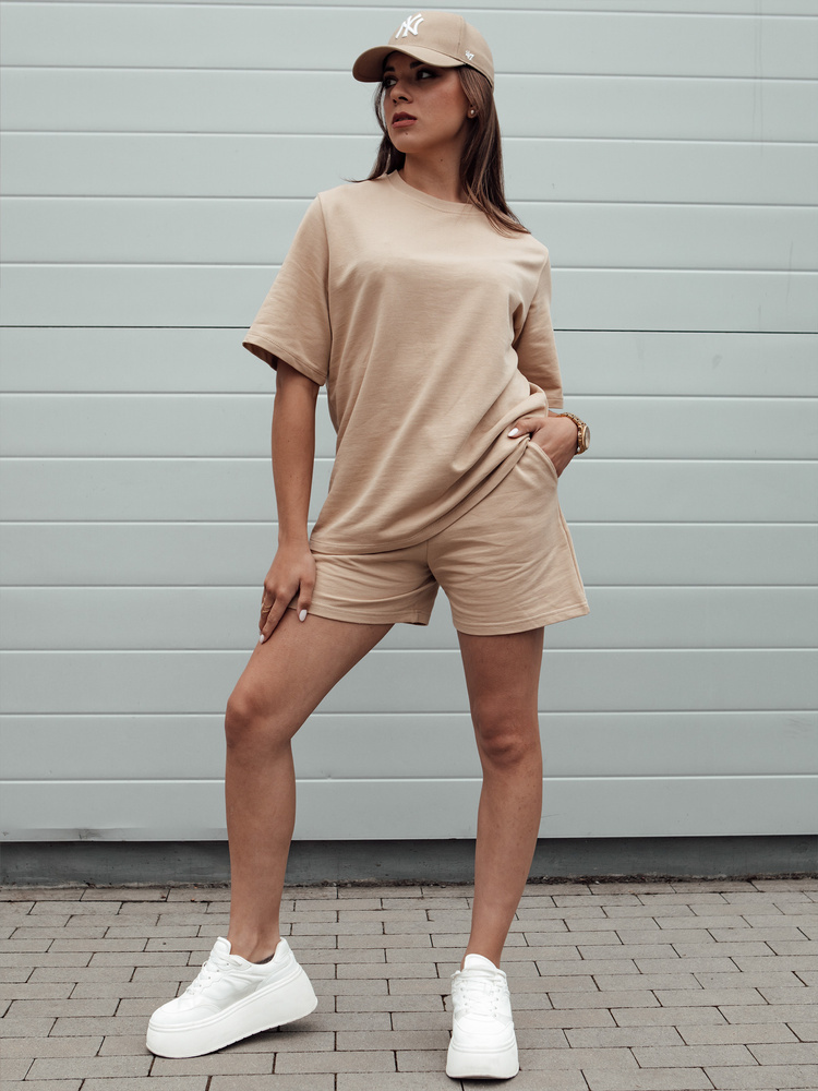 Béžové dámske kraťase SWAN SY0326 Veľkosť: S