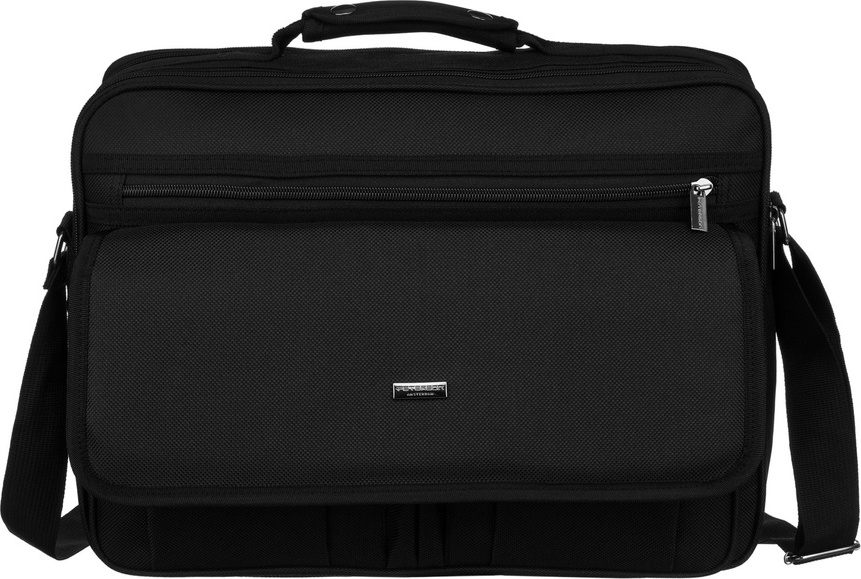 Peterson čierna veľká pánska taška z codury PTN 6519-5741 Veľkosť: ONE SIZE