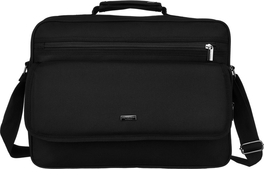 Peterson Čierna veľká business taška pre pánov PTN 6528 Veľkosť: ONE SIZE