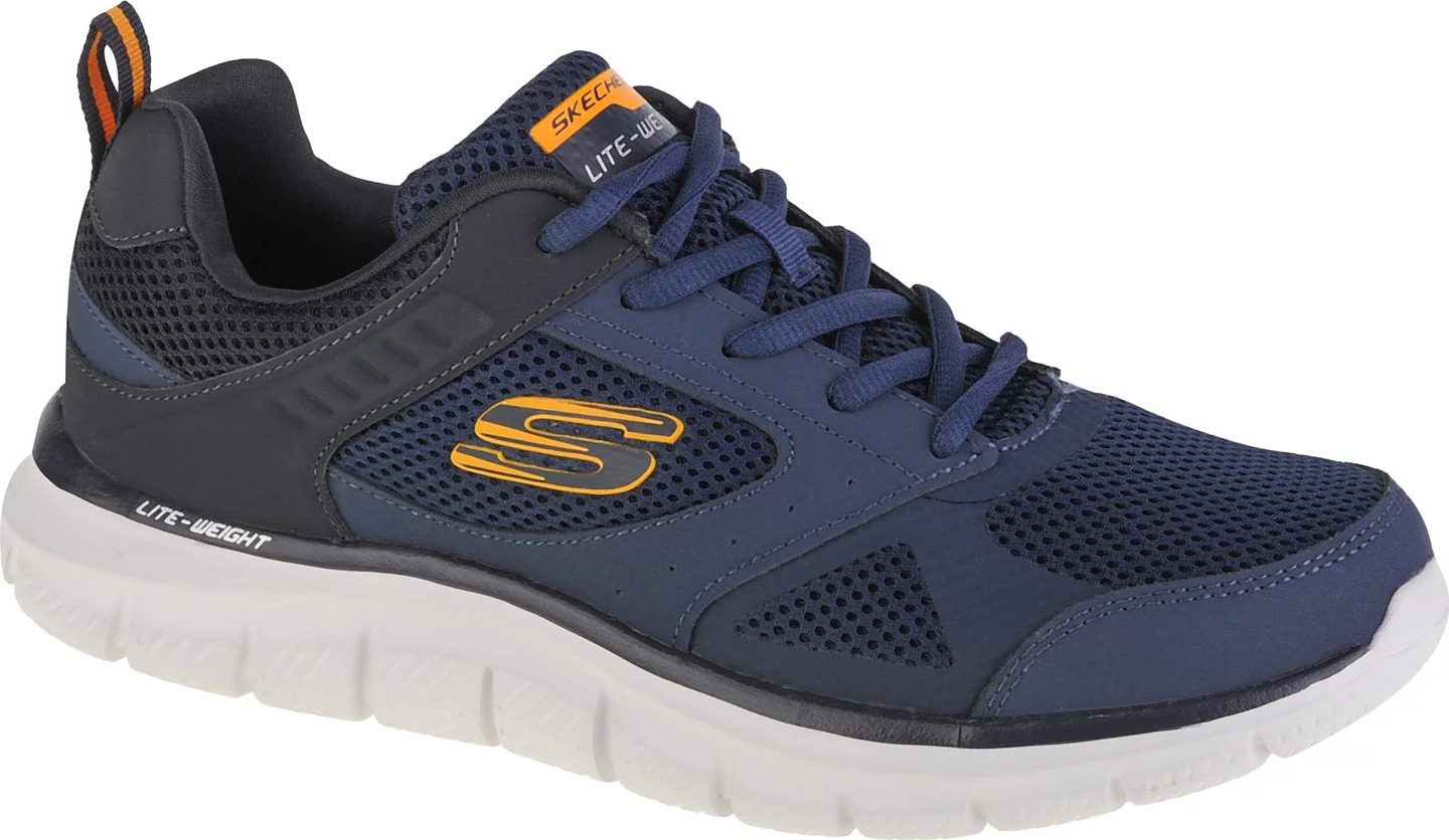 Tmavomodré pánske tenisky Skechers Track-Syntac 232398-NVY Veľkosť: 41,5