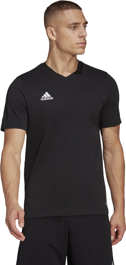 Čierne pánske tričko adidas Ent22 Tee HC0448 Veľkosť: M