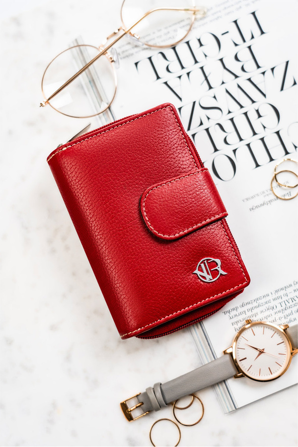 Rovicky červená štýlová peňaženka V321 RD-41-NDM Veľkosť: ONE SIZE